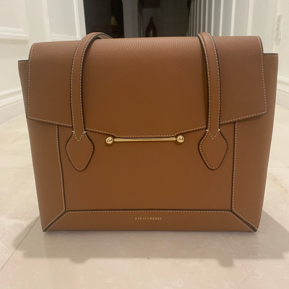 Strathberry Tan Tote Bag